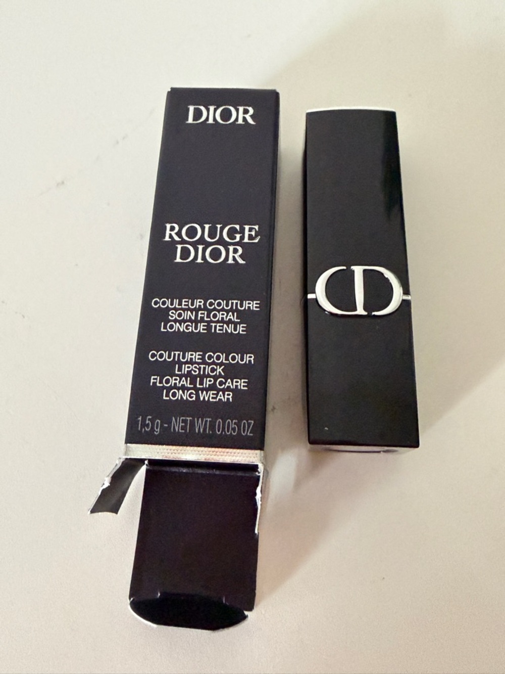 Dior Rouge Dior Lipstick - Warm Brick Red - Picture 3 of 3